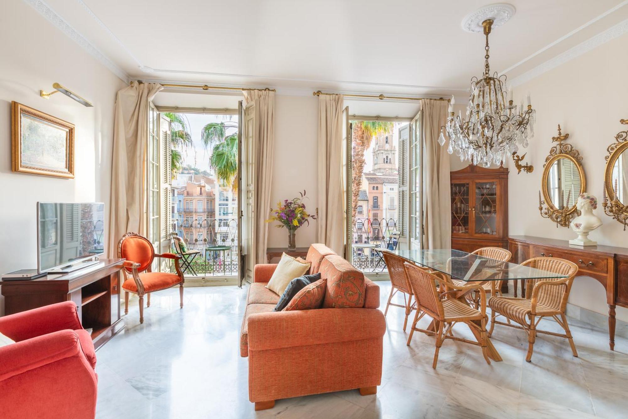 Plaza De La Constitucion Apartment Málaga Exterior foto