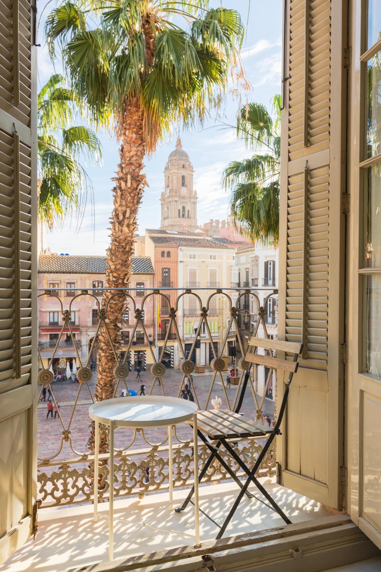 Plaza De La Constitucion Apartment Málaga Exterior foto